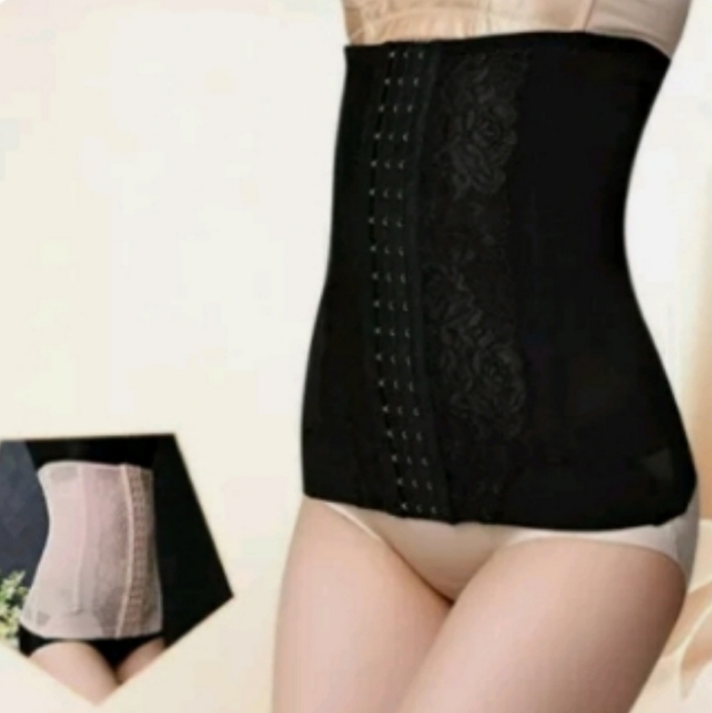 🖤 Victorian Black Hip Corset